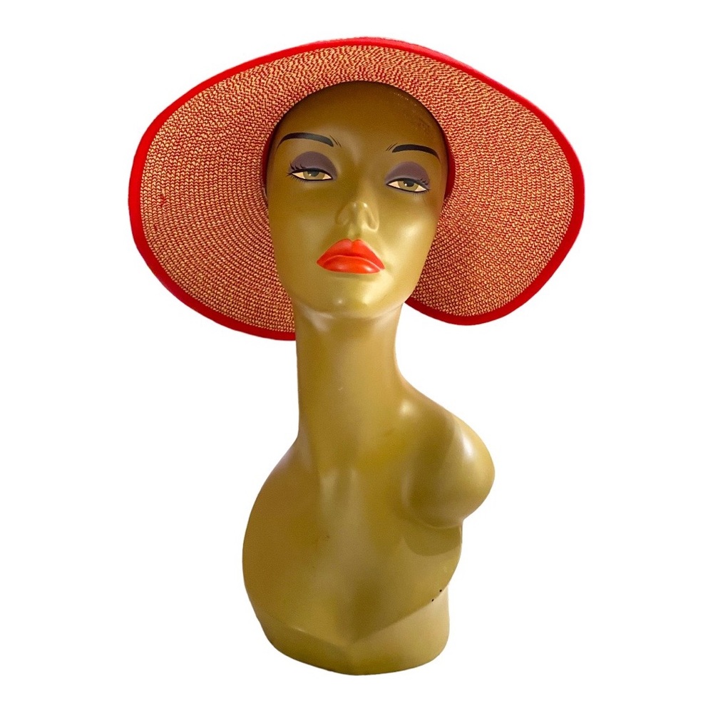NWOT Best Sun Hat San Diego Hat Co. Roll Up Hat Visor